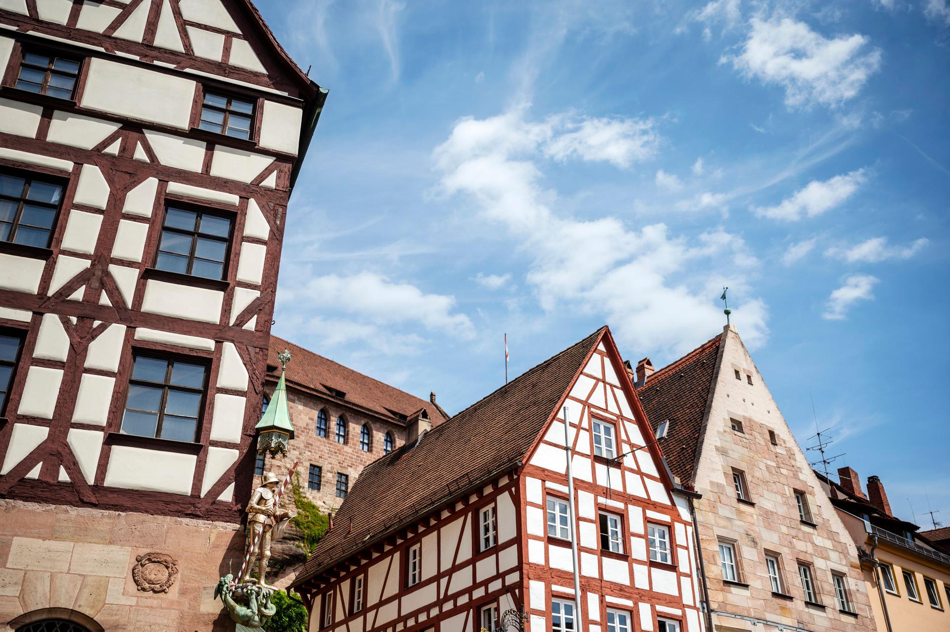 Historic old town of Nuremberg